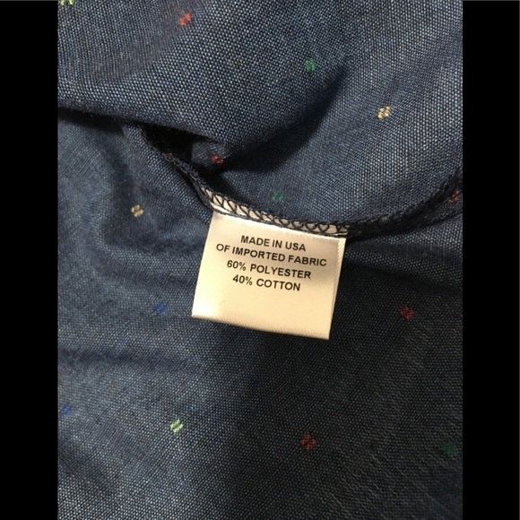 Drew Anthropologie Chambray Flutter Sleeves Blouse c1. - Picture 9 of 12